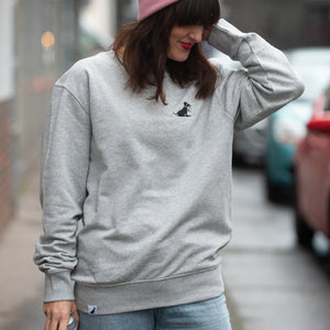 Unisex Sweater Heather Grey