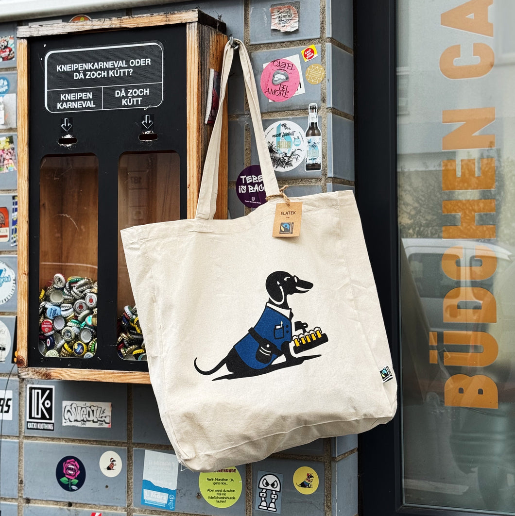 Bio Baumwolltasche Fairtrade 180 g/m²