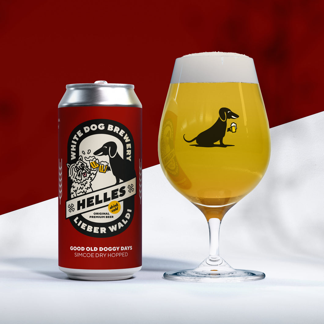 Good old doggy days (Simcoe Single Hopped Helles) | 4-Pack w/ White Dog Brewery (NL)